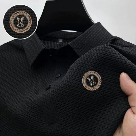 2024 New Arrival Summer T-shirt Men Short Sleeve Tshirts Turn-down Collar Golf Shirt