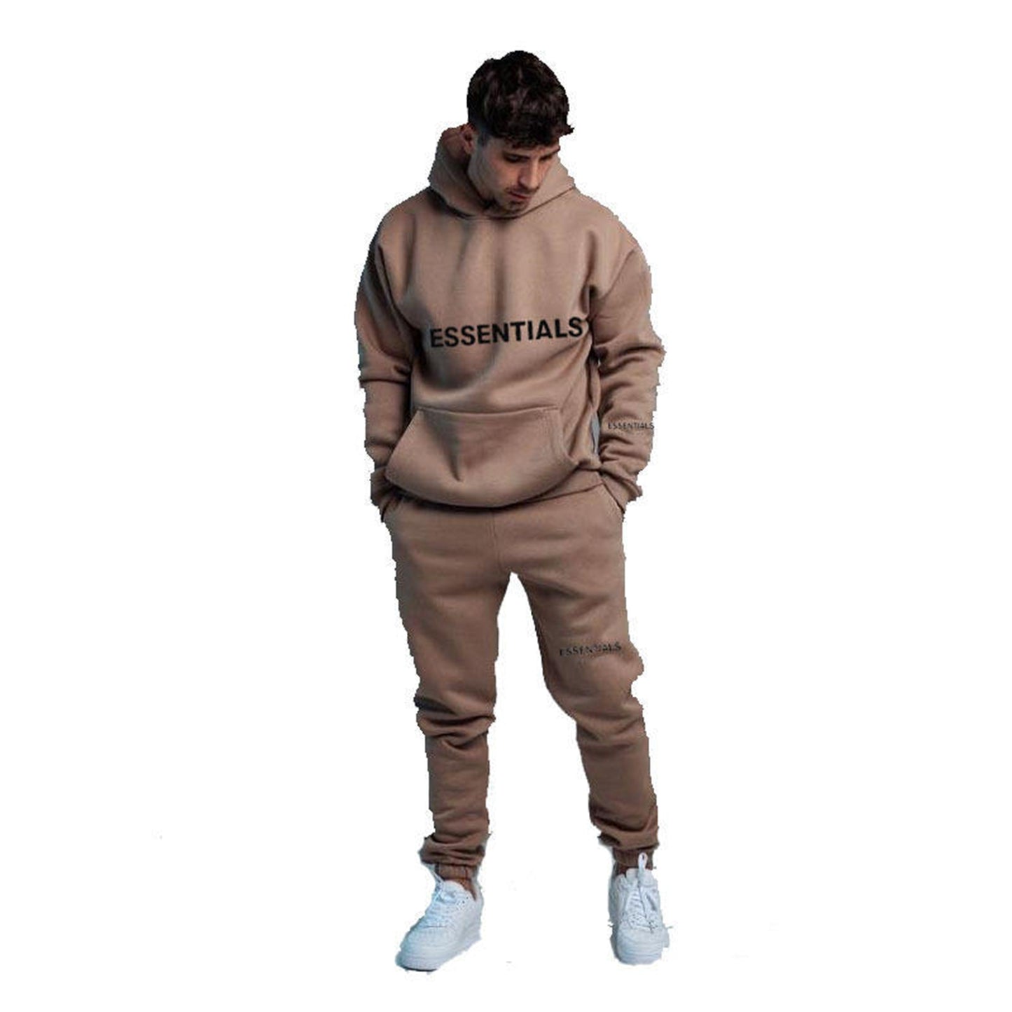 Apparel Manufacturers Custom Logo Joggers Cotton Unisex Men Sweatsuit Sweatpants and Hoodie Sweatshirt Set men's sets