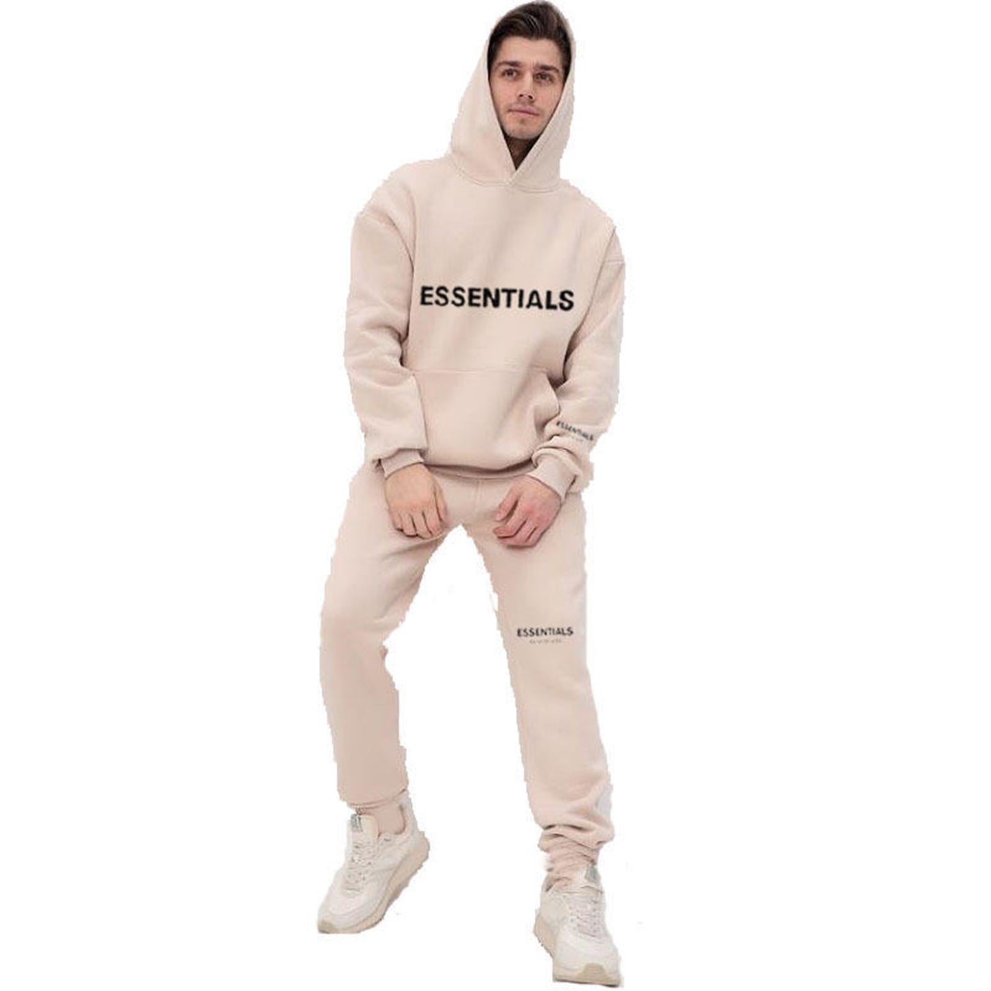 Apparel Manufacturers Custom Logo Joggers Cotton Unisex Men Sweatsuit Sweatpants and Hoodie Sweatshirt Set men's sets