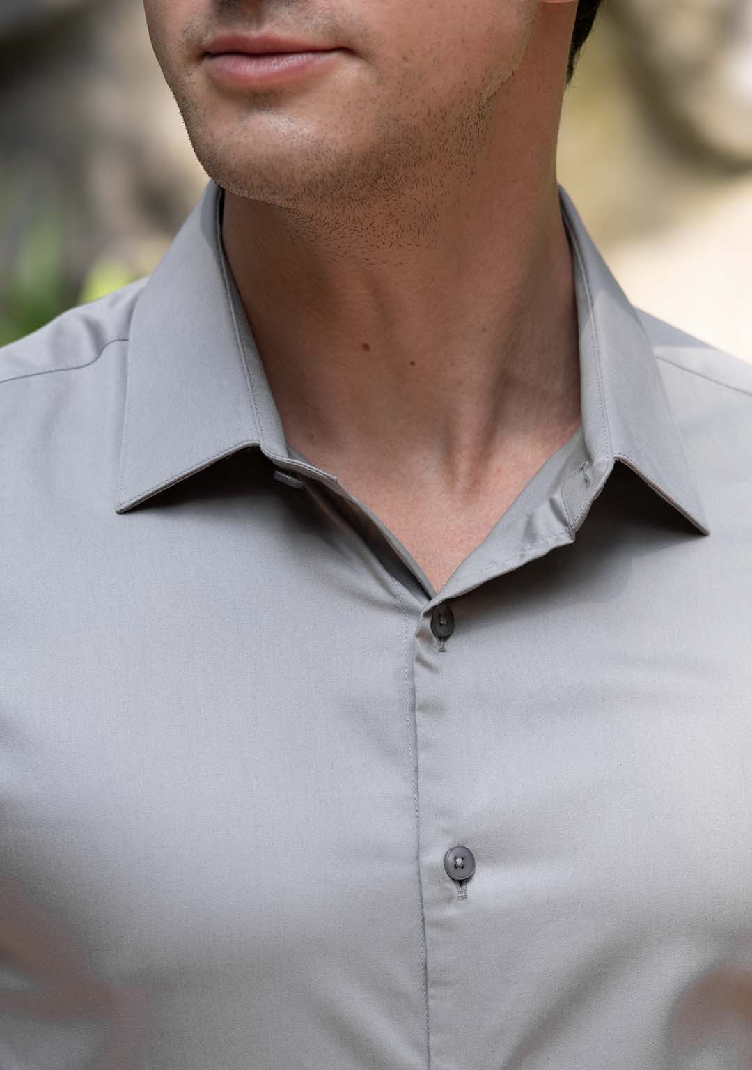 Business Class Shirt in Alloy