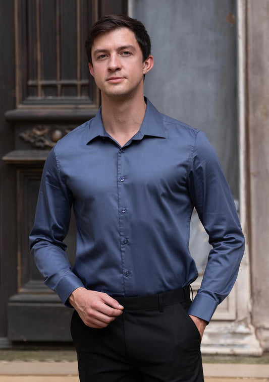 Business Class Shirt in French Blue