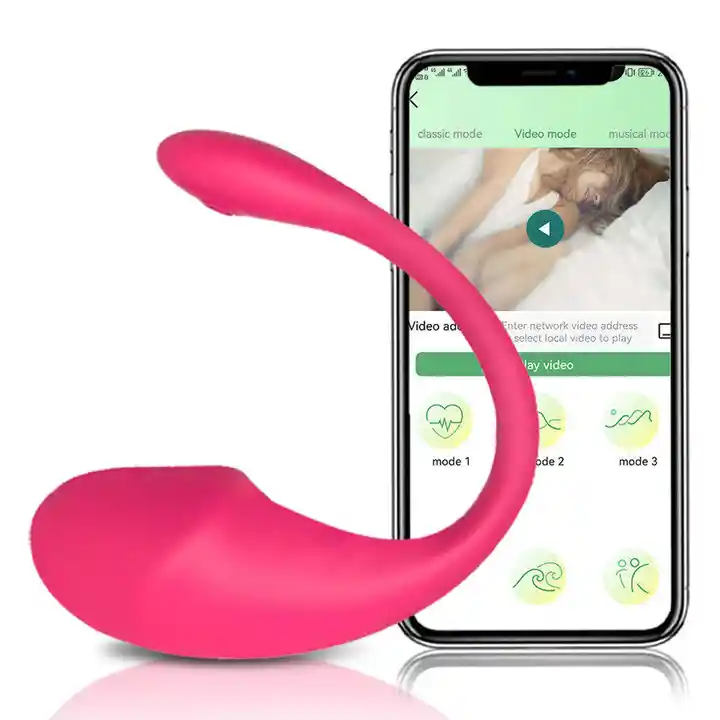 Wearable APP Remote Control Shaped Vagina Balls Bullet Vibrator Sex Toys Panty Vibrating Jump Egg for Women