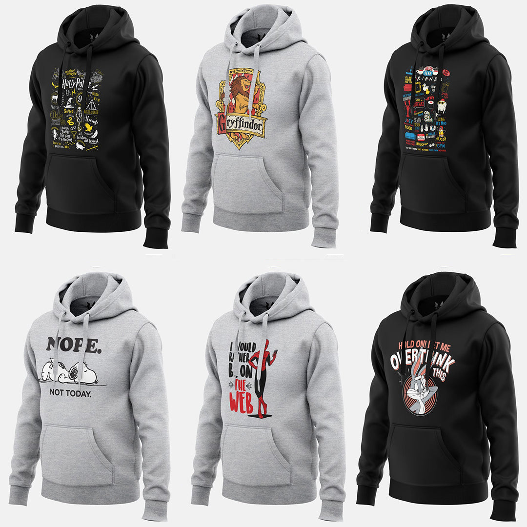 MADE TO ORDER PREMIUM HOODIE ( Pack of 6) - Manav Fashion