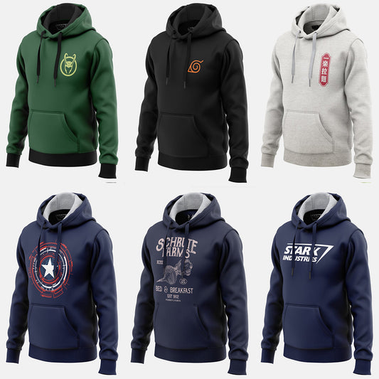 MADE TO ORDER PREMIUM HOODIE ( Pack of 6) - Manav Fashion