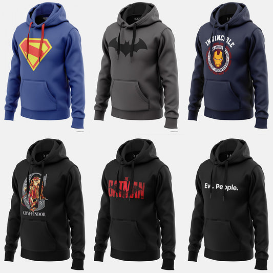 MADE TO ORDER PREMIUM HOODIE ( Pack of 6) - Manav Fashion