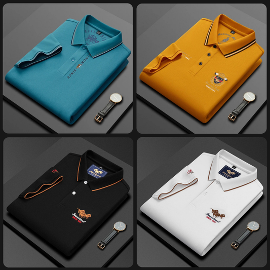 Premium Polo T-shirt ( Pack of 4 ) - Manav Fashion